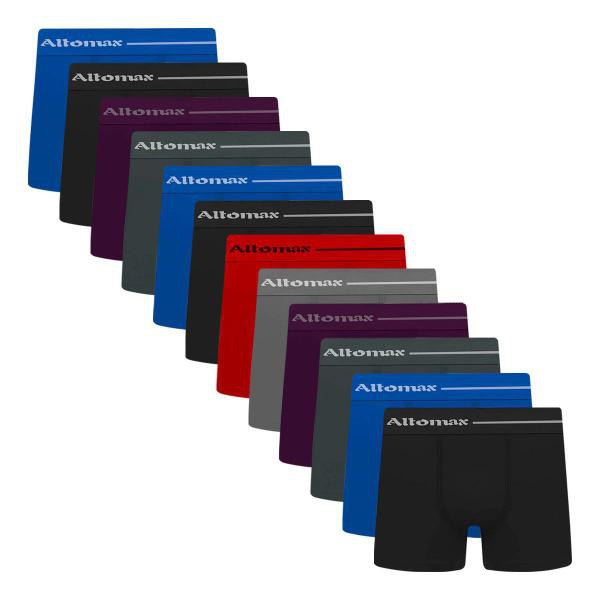 Cuecas Boxer Sem Costura Microfibra Adulto