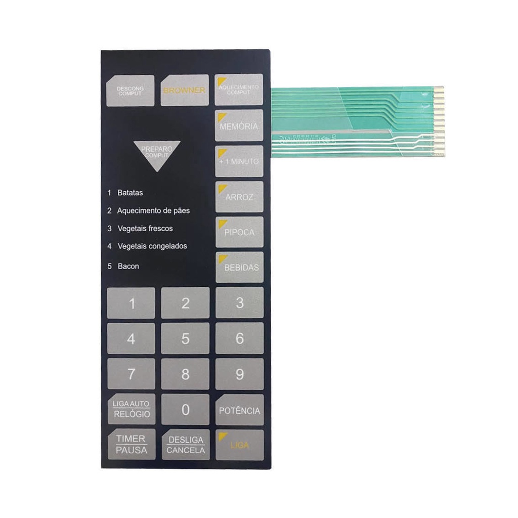 MEMBRANA COMPATIVEL MICROONDAS SHARP RB 4B14 - RB4B14