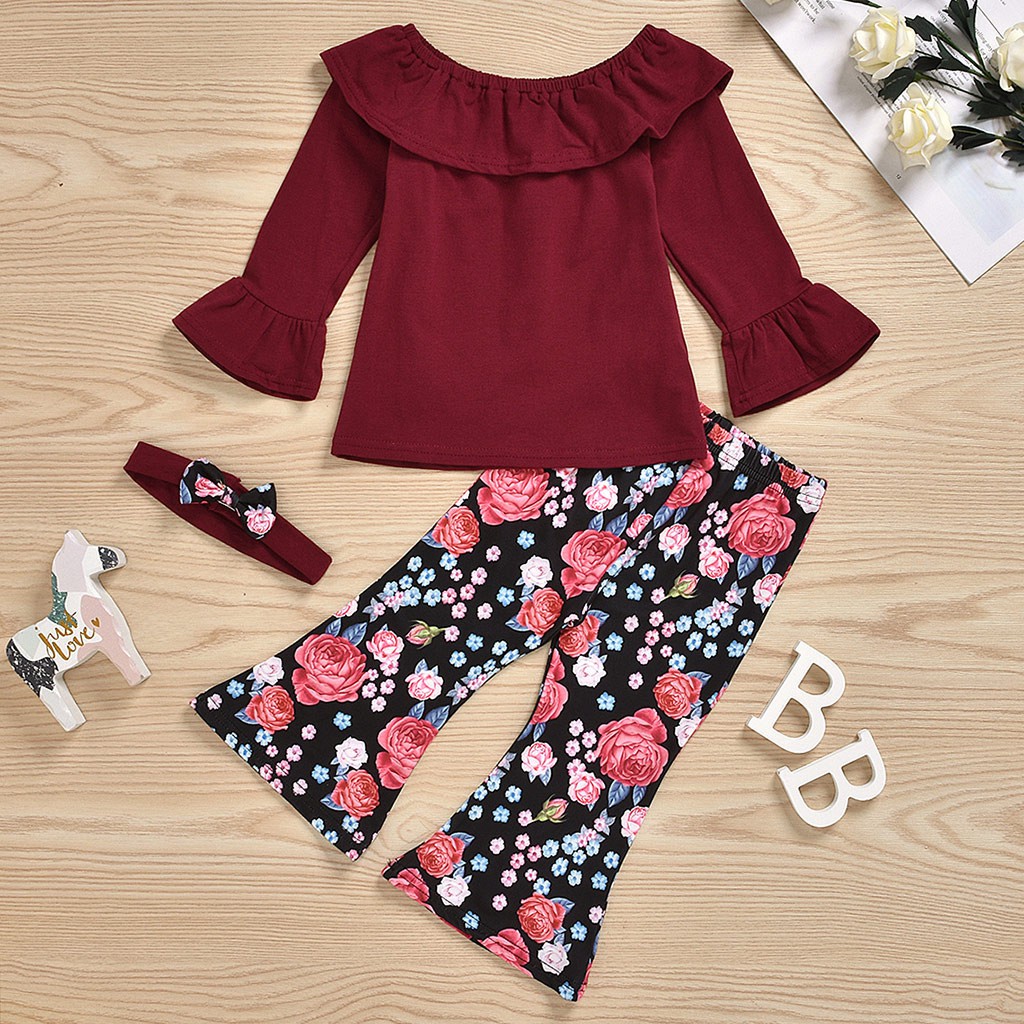 calça flare para bebe