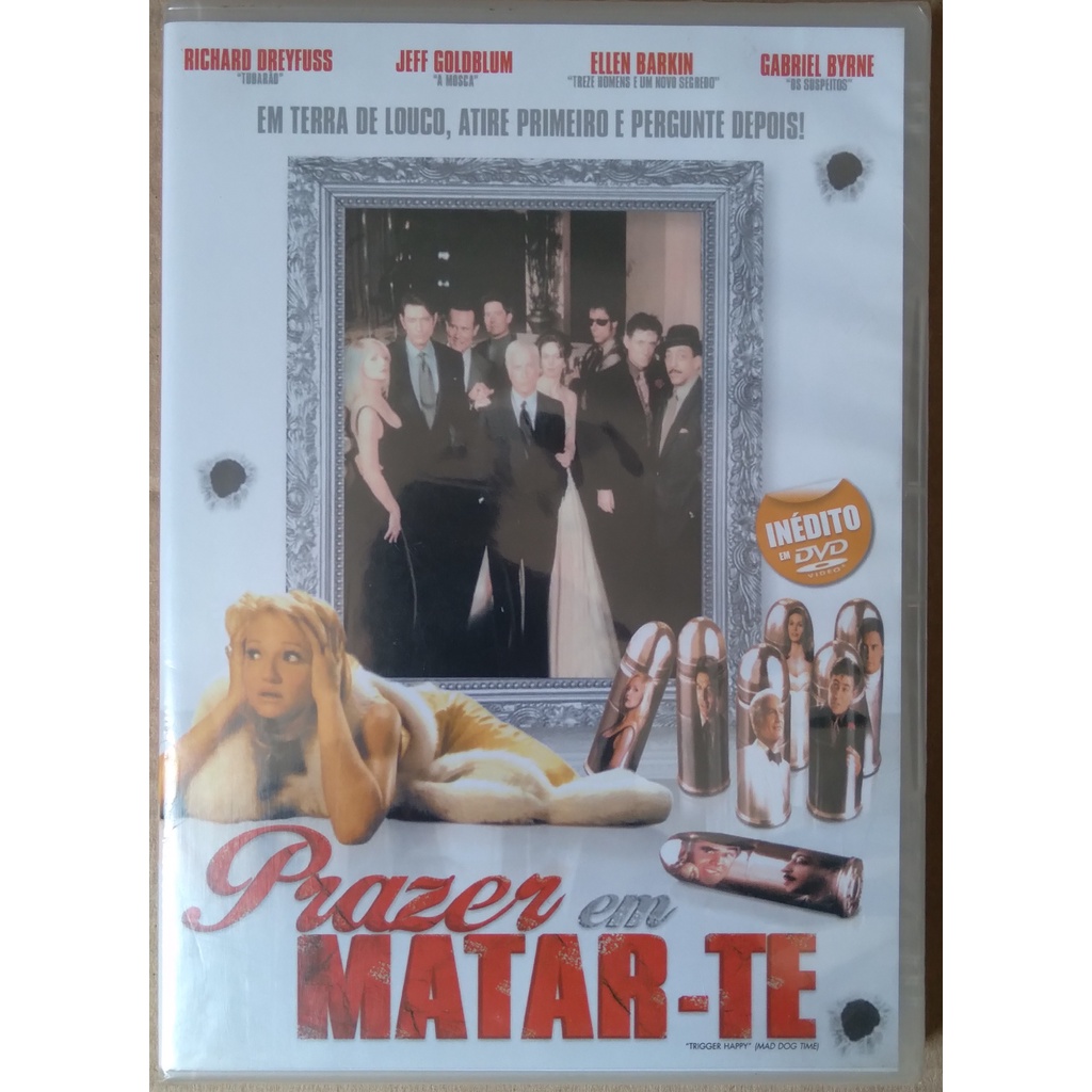 DVD Prazer em Matar-te Original Novo e Lacrado