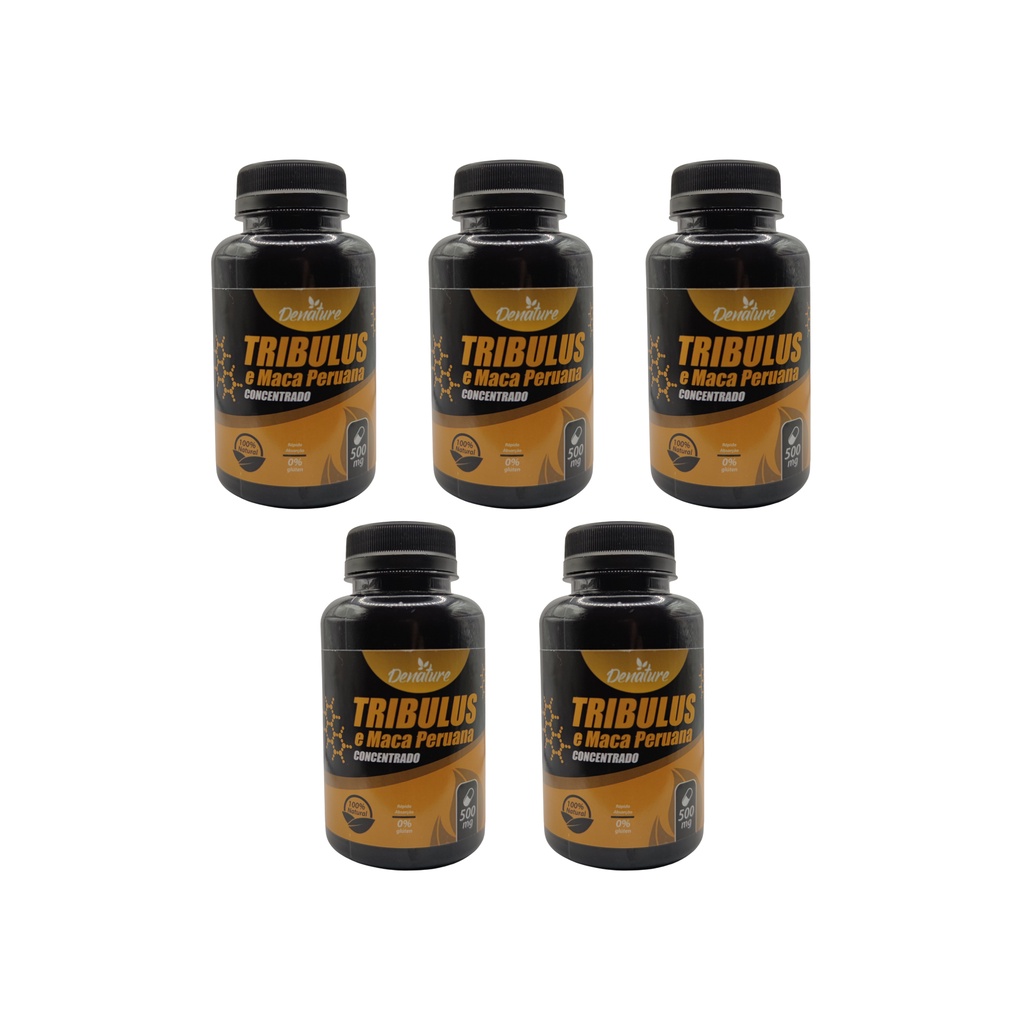 Maca Peruana Denature Com Tribulus 100 Caps Shopee Brasil