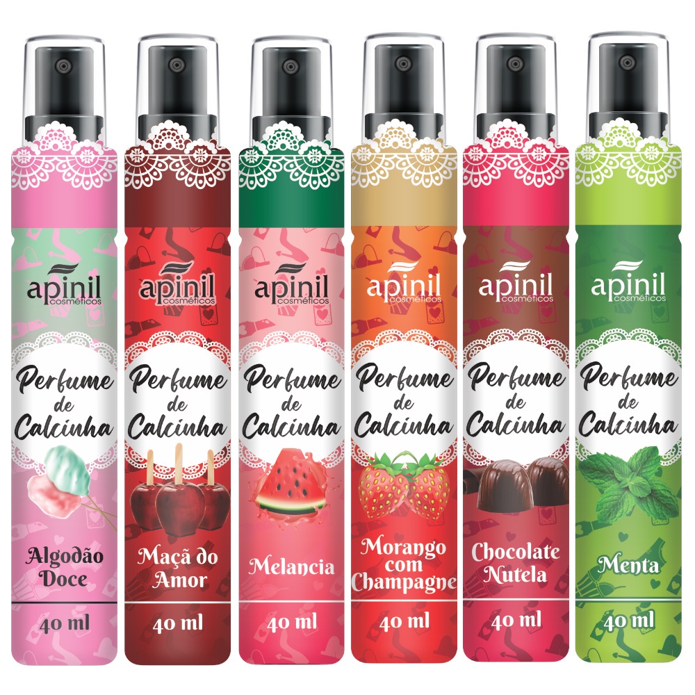 Perfume de Calcinha 40ml Apinil | Shopee Brasil