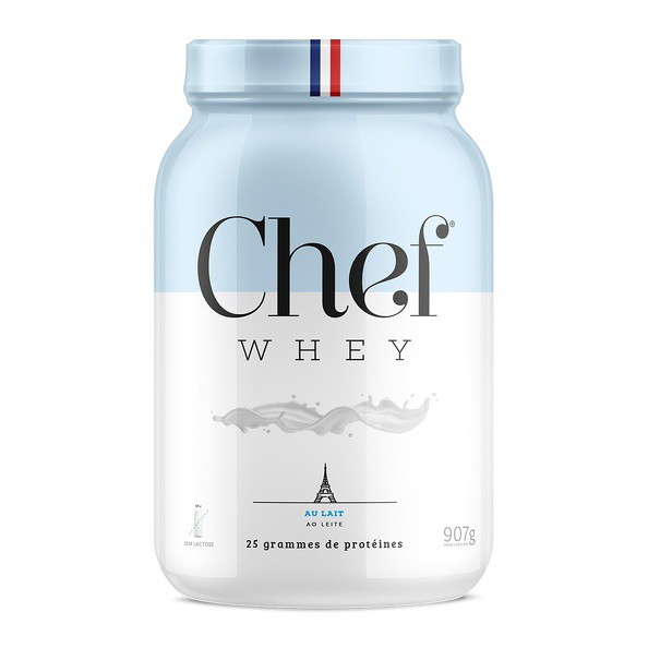 Chef Whey Protein Gourmet Zero Lactose 907g - Chef Whey