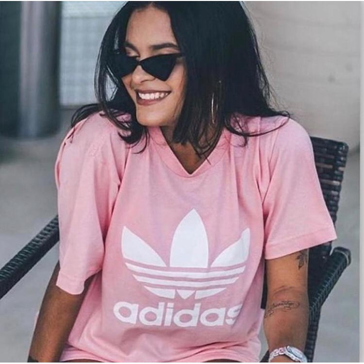 Blusa adidas rosa store bebe