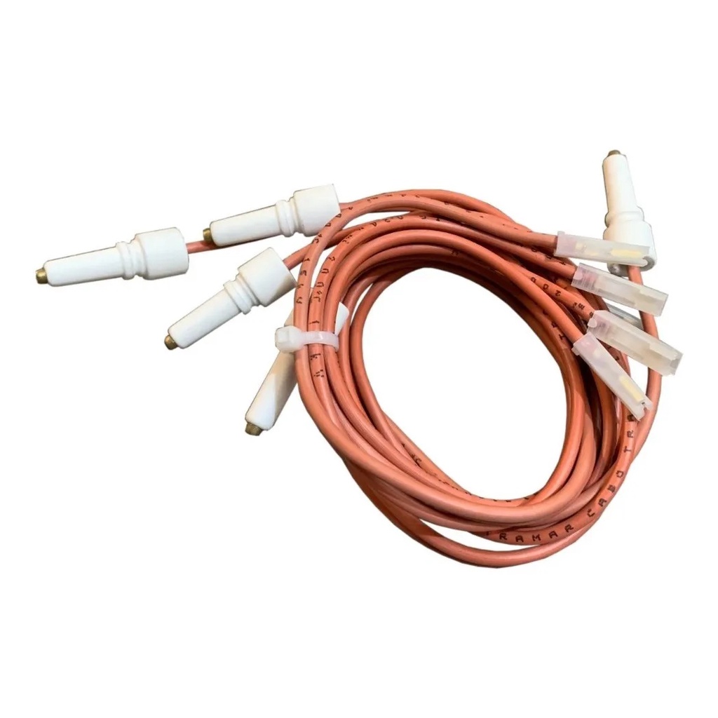 Kit 5 Velas Eletrodo Ignição Fogão Mueller 5 Bocas