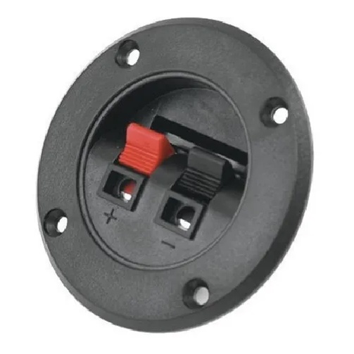 Borne Para Caixa Som Automotivo Acústica Redondo 75mm