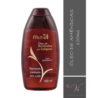 Óleo Corporal Muriel Amêndoa com Colágeno 100ml