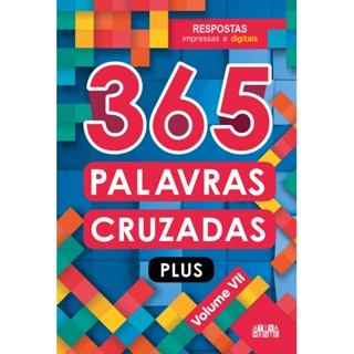 Livro - 365 Palavras cruzadas plus - volume VII em Oferta na Shopee