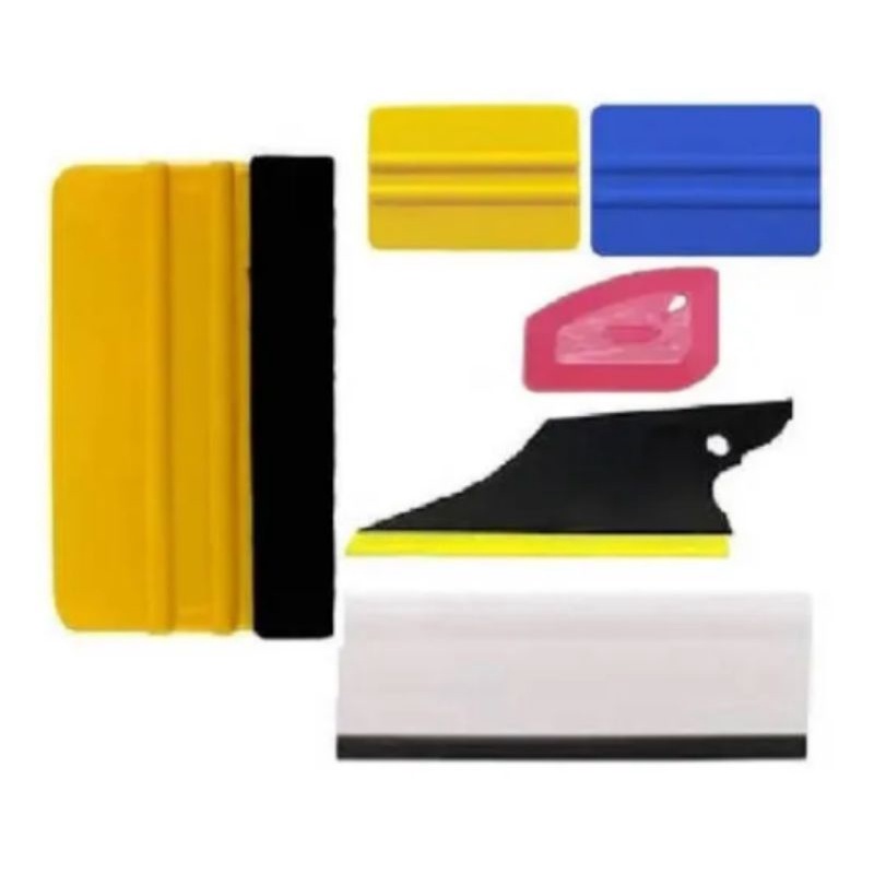 Jogo insulfilm De Espátulas Profissionais 6 Para Aplicação De Insulfi.