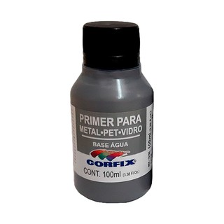Primer para Metal Pet Vidro Miniaturas Corfix - Cinza Profundo 100ml - RPG