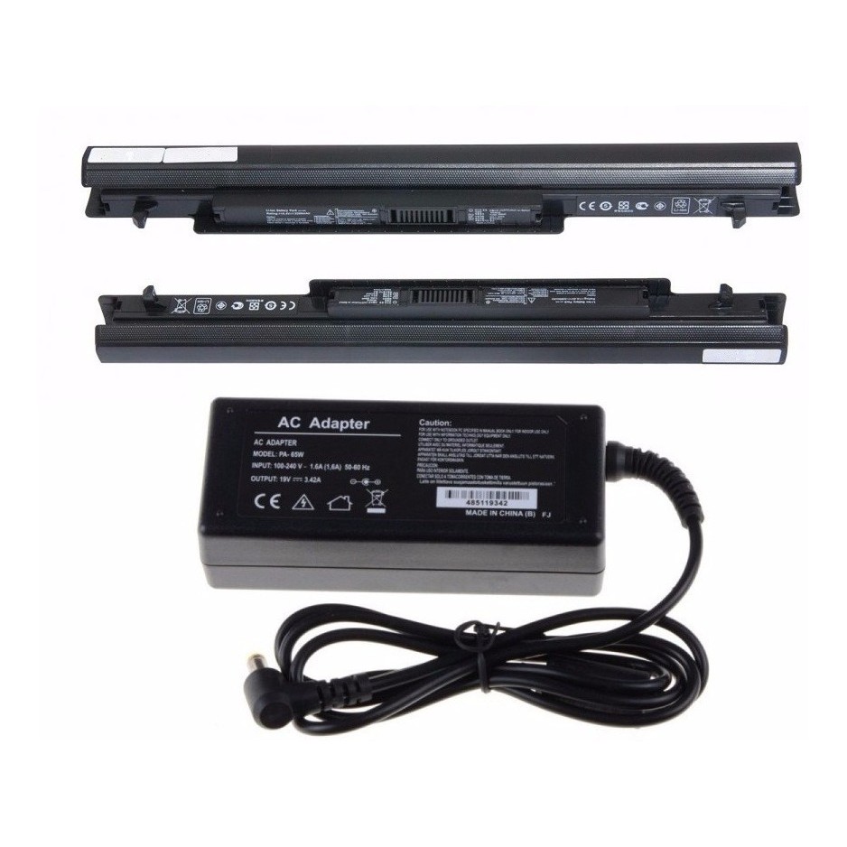 Kit Bateria + Carregador Asus S46ca S46 S46cb-brazil-wx228h