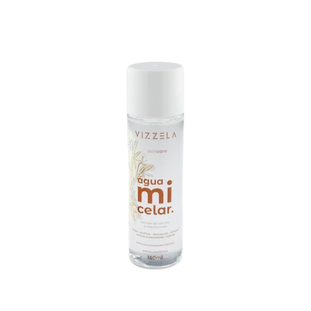Água Micelar - Limpeza Eficiente - Vizzela