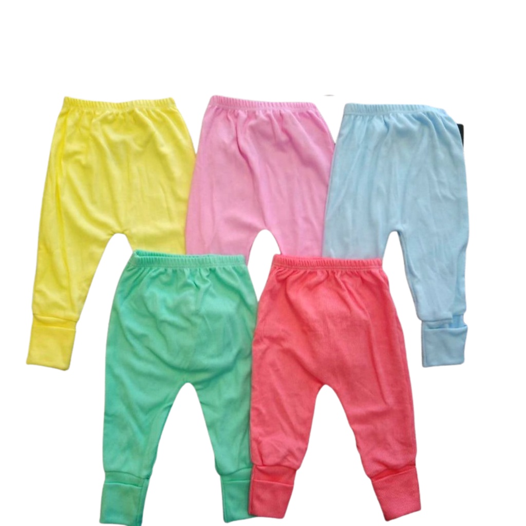 Kit com 5 Mijões Tecido Canelado ou suedine  P M G Cores Variadas Alyaht - Enxoval Menino/ Menina em Oferta na Shopee