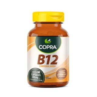Vitamina B12 (60 Cápsulas) - Copra em Oferta na Shopee