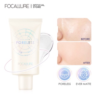 FOCALLURE Primário Facial Poreless Oil-Control Clarear Rugas Suaves Hidratação Sempre