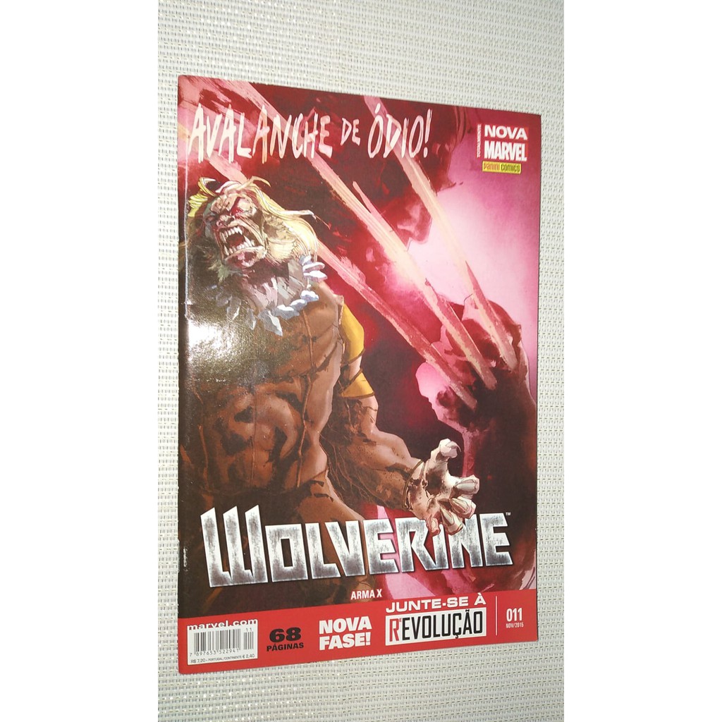 Gibi Wolverine Nº 11 Panini Comics ( 1538 )