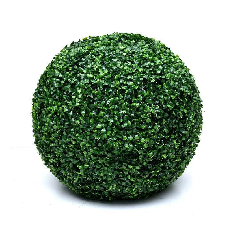 Bola de buchinho 23cm /grama artificial para decoração de casa para compor vasos, arranjos e decorar a sua casa