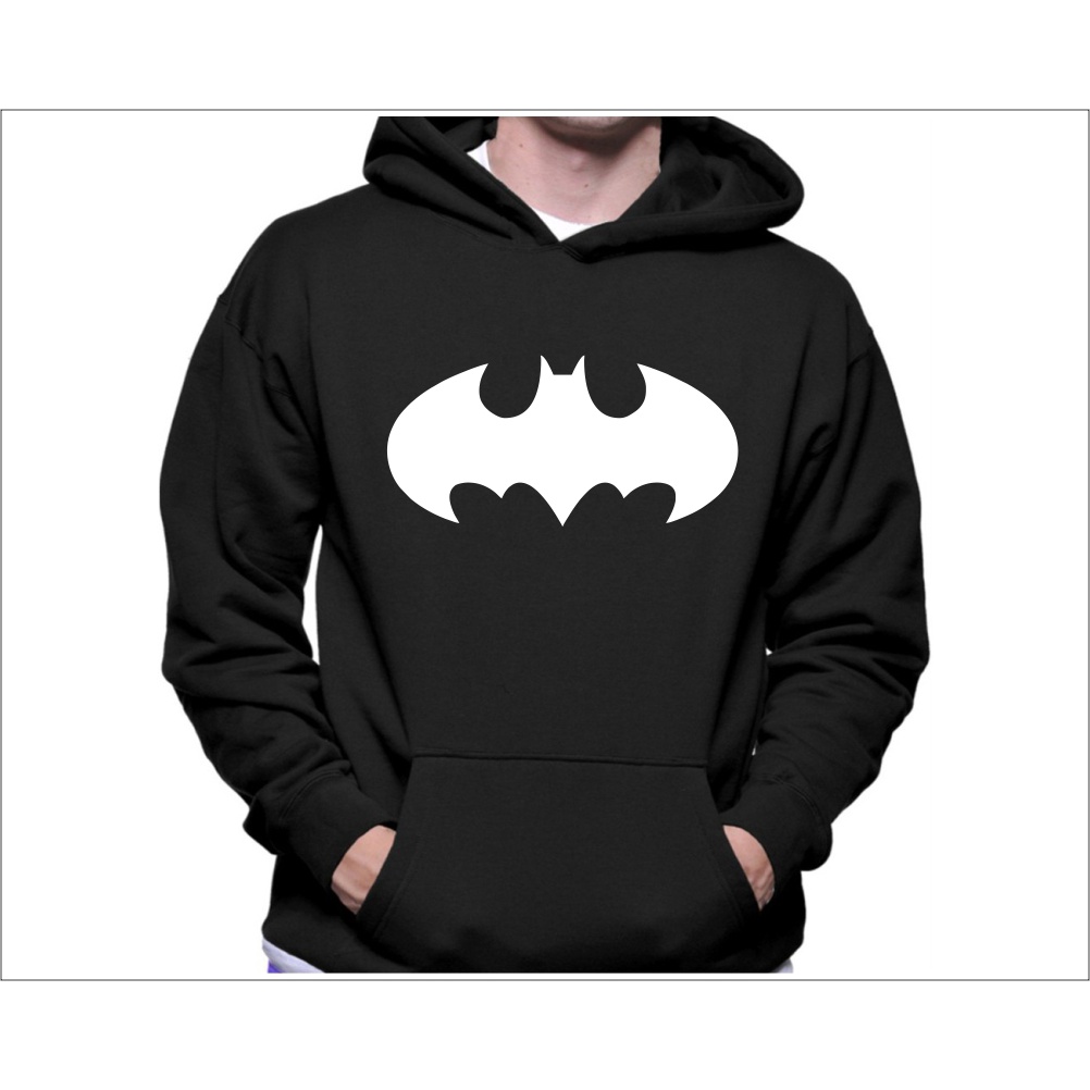 Moletom Canguru Blusão Capuz Personalizado Batman Algodão Unissex Estampa Em Alta Durabilidade PROMOÇÃO