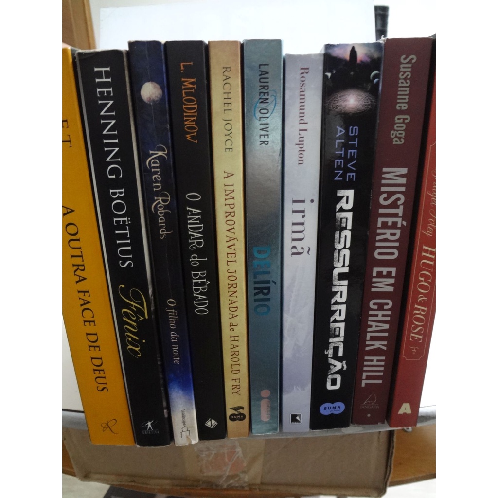 Livros Fenix Outra Face de Deus / Filho da Noite / Delirio / Ressurreição Steve Alen / Irmã Rosamund Lupton /Hugo & Rose