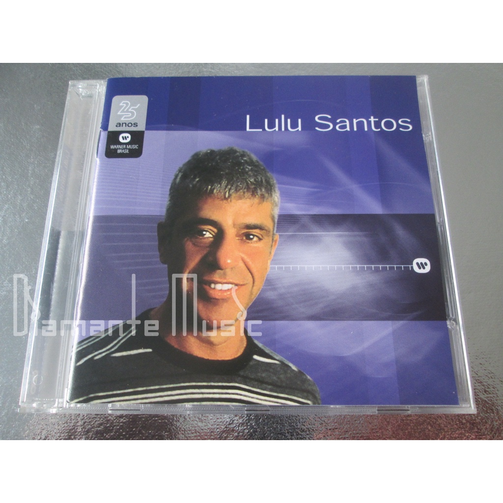 Lulu Santos - Warner 25 Anos - CD Sucessos EX+ Remasterizado Ref. 1409