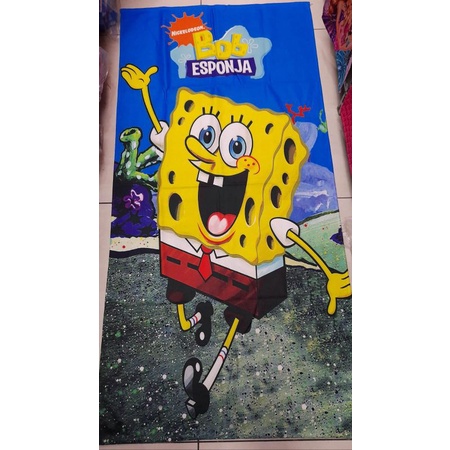 Toalha de Boca Bob esponja