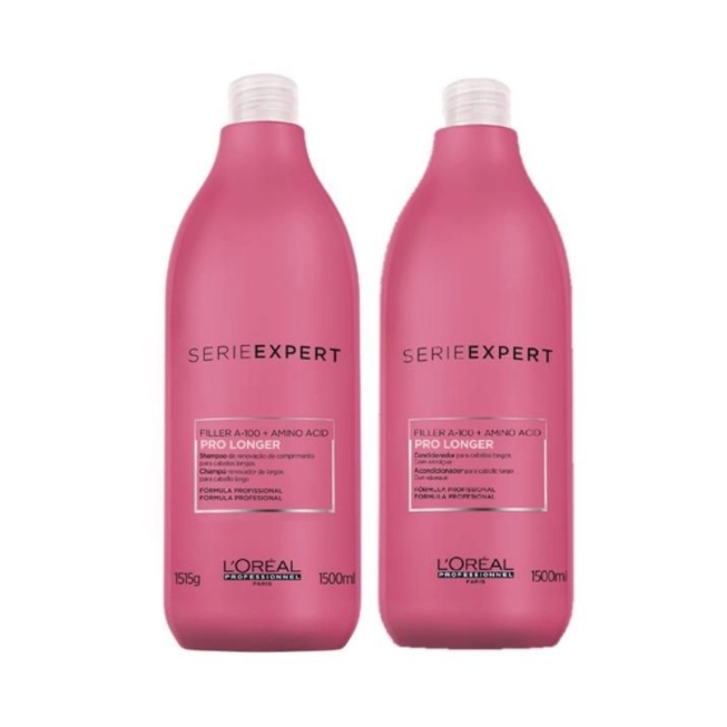 Kit LOréal Professionnel Serie Expert Pro Longer Shampoo e Condicionador 1500ml