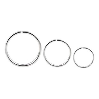 Piercing Argolinha em Aço Cirúrgico Nariz/Nostril 6,8,10,12mm em Oferta na Shopee