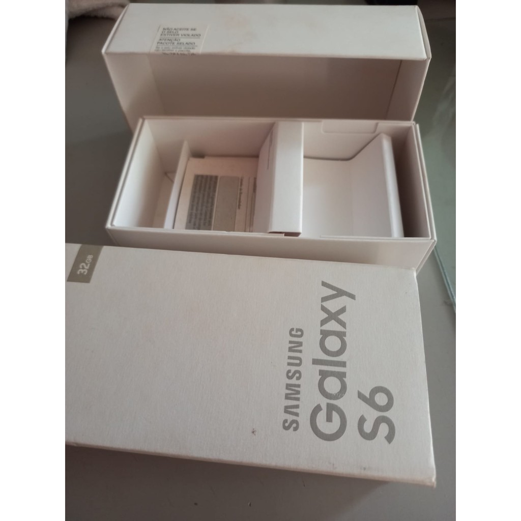 Caixa vazia Samsung Galaxy S6