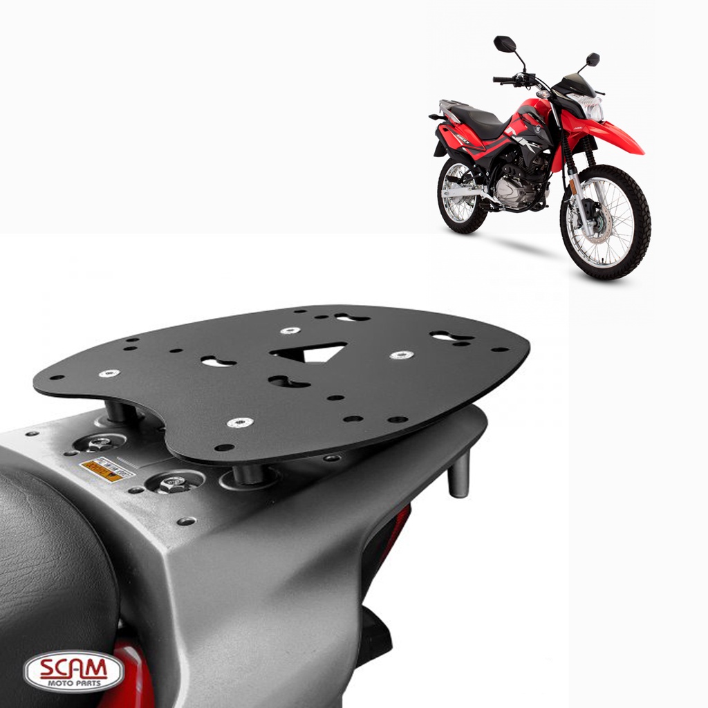 Suporte Bau Bagageiro Haojue Nk 150 Nk150 / Nk160 Nk 160- 2023 em Diante - Scam