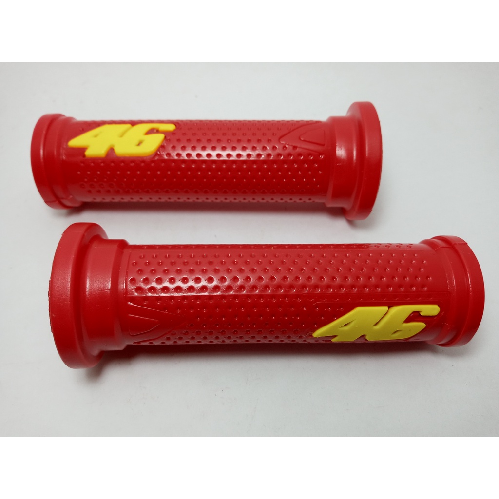 Par manoplas vermelhas numero 46 Valentino Rossi para CG Titan Fan Start Strada Twister CB 300R CB 500 CB 600 Hornet