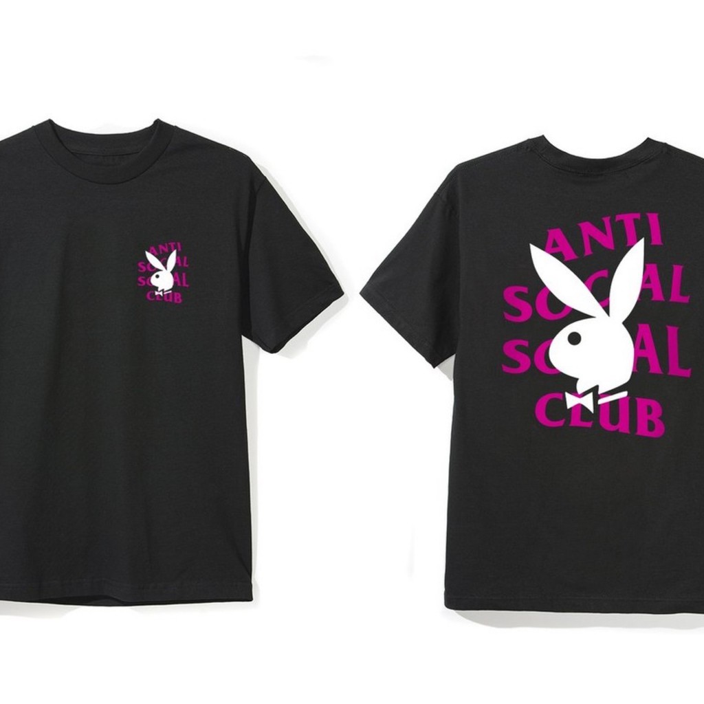 Camiseta Assc Anti Social Club X Playboy Teen