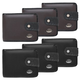 kit com 6 carteira masculina  revenda lojista barata em Oferta na Shopee