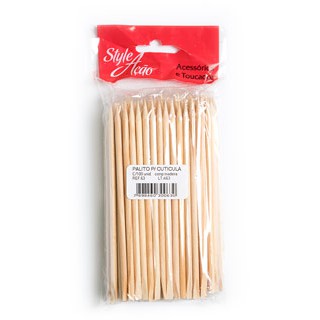 Palito De Bambu Chanfrado Com Ponta Com 50 Unidades  - Style Acão Ref: 073 em Oferta na Shopee