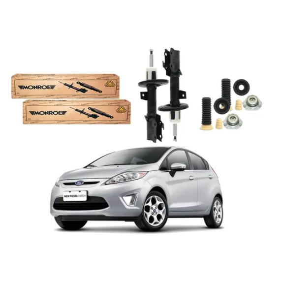 Kit Amortecedor Dianteiro, Ford New Fiesta Mexicano