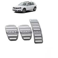 Pedaleira Golf Sportline 99/14 Manual Aço Inox - Não fura o pedal