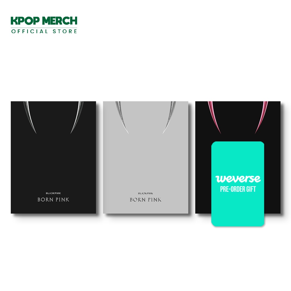 (Weverse POB)  BLACKPINK - 2nd album [ Born Pink ] BOX SET - Hobbies & Collections