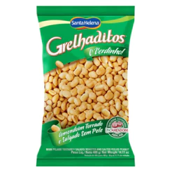 Amendoim Grelhaditos Sem Pele 400g - Santa Helena