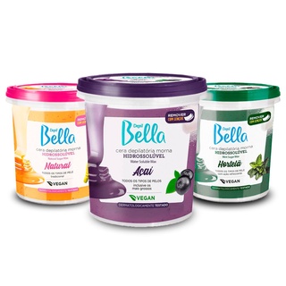 Cera Depilatória Morna Hidrossolúvel Depil Bella 600g