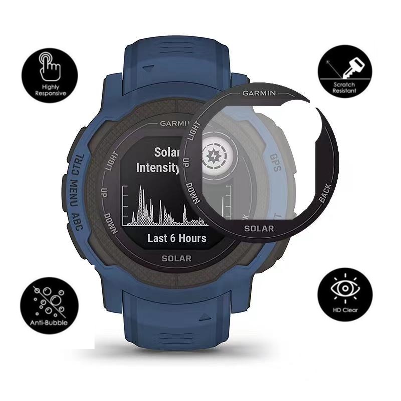 Protetor De Tela Curvado 3D Para Garmin Instinct 2 2S Capa De Película Protetora Antiarranhões Acessórios Smartwatch Rel