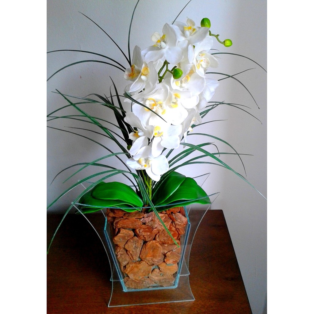 Arranjo Luxo de Orquídeas | Shopee Brasil