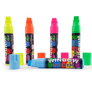 Caneta Marca Vidro Window Marker Lousa Led Vitrine Carro e Janelas