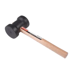 Martelo de Borracha Preto 60mm Max