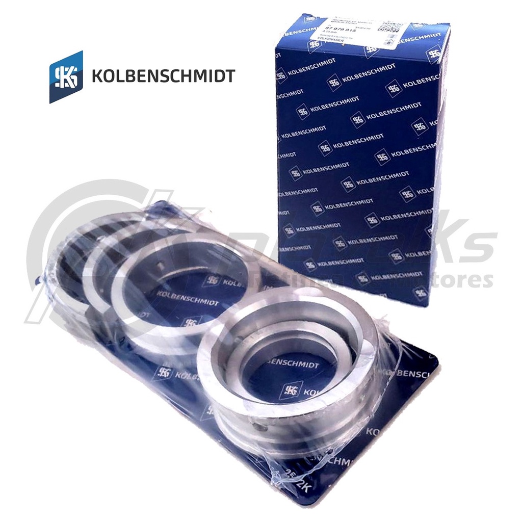 Jogo Bronzina Mancal 1,00x0,25 Vw Fusca Kombi 1300 1500 1600