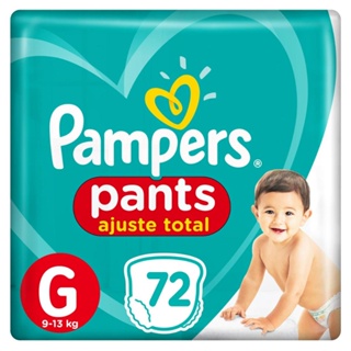Fralda Pampers Pants Ajuste Total G 72 unidades em Oferta na Shopee