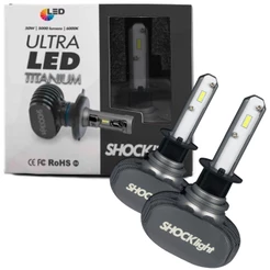 Led Titanium Ultra 50W 6000K H1 H3 H4 H7 H8 H16 H27 HB3 HB4