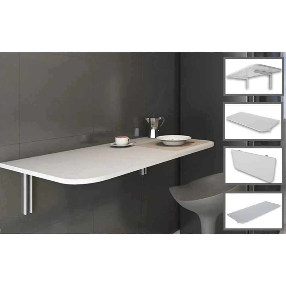 Mesa Suspensa, Mesa Que Dobra, Mesa Flutuante home office