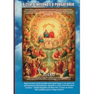 Livro O Céu Inferno e o Purgatório em Oferta na Shopee