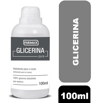 Glicerina Pura Farmax 100ml em Oferta na Shopee