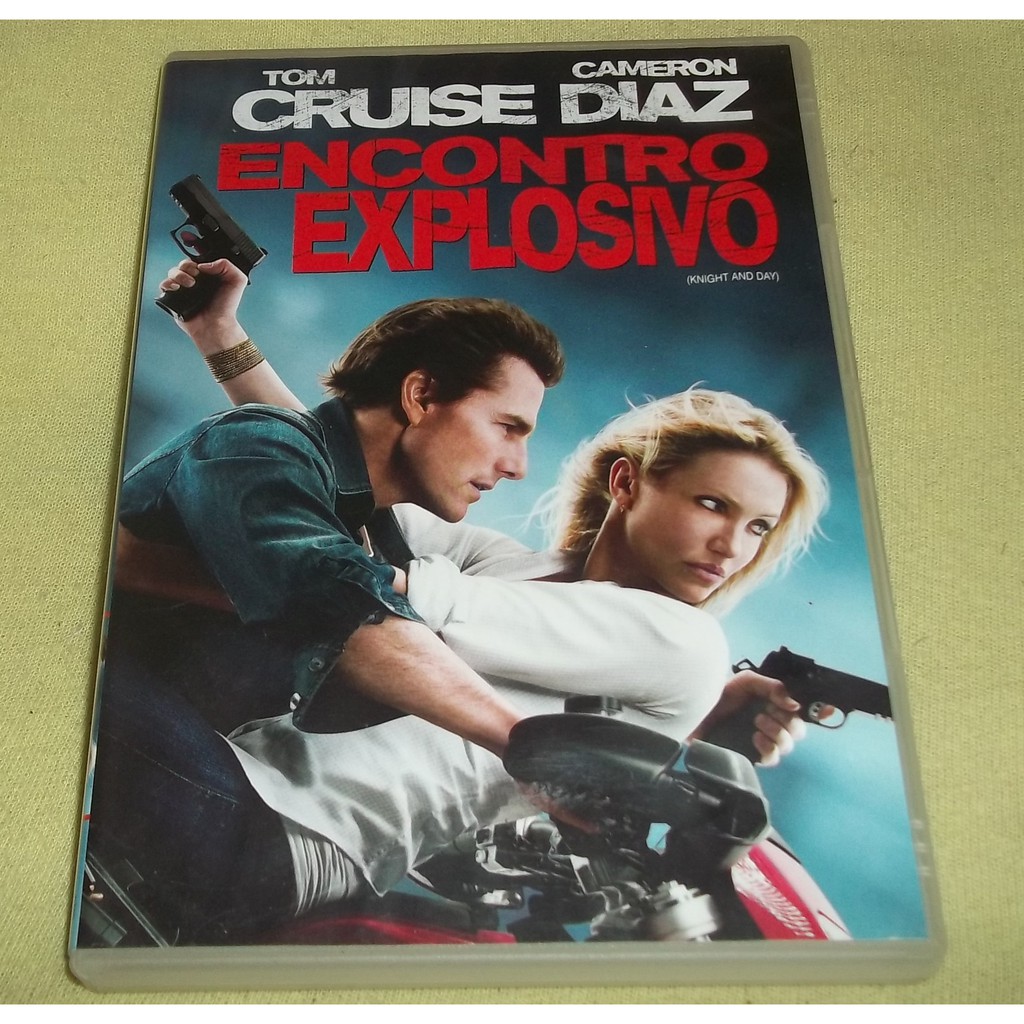 DVD Encontro Explosivo - Tom Cruise - Cameron Diaz  - Dublado e Legendado