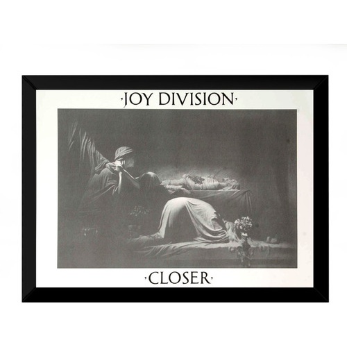 Quadro Joy Division Closer Arte Moldura